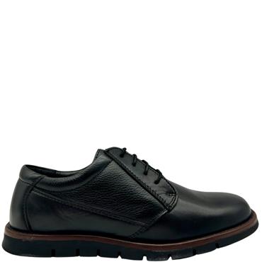 DR KELLER GTS COM TIE SHOE - BLACK